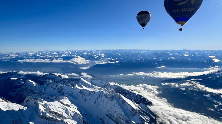 Säntis mit Bodensee