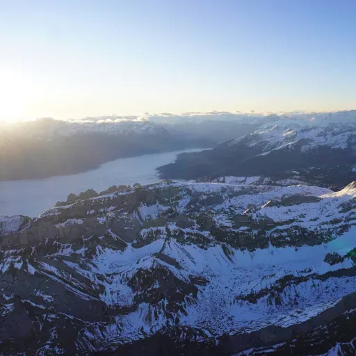 Blick ins neblige Rheintal